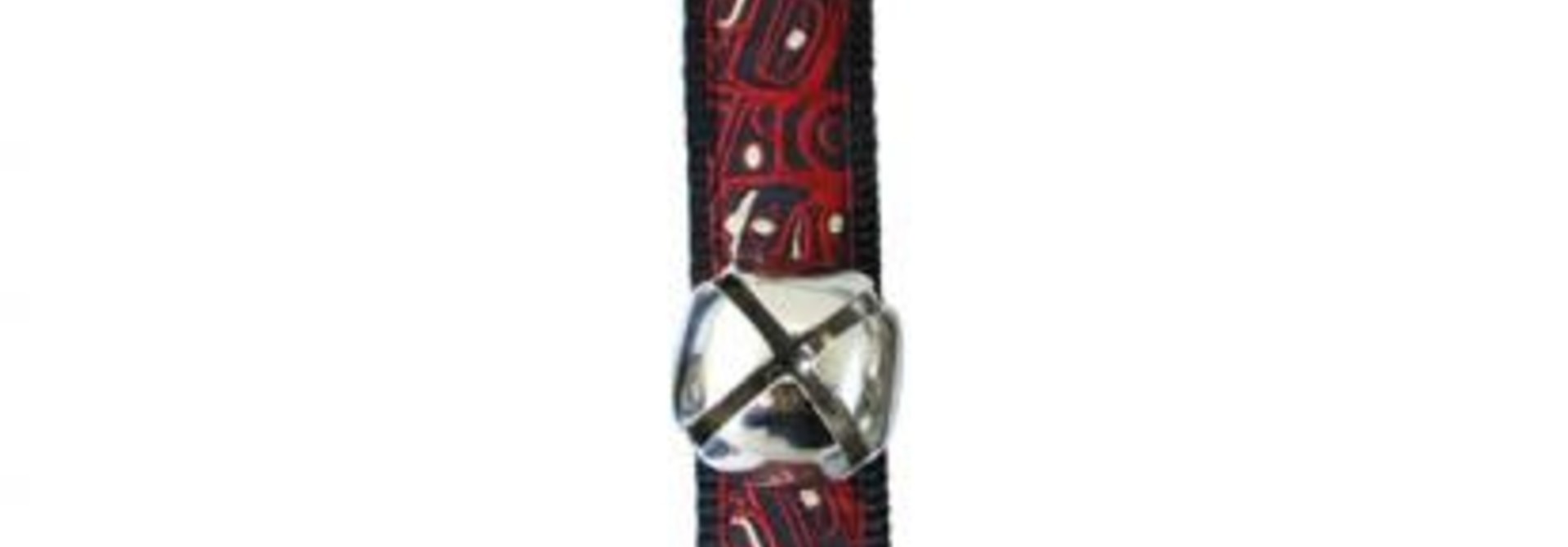 Large Bear Bells with Frog Box design (red) by artist Bill Helin.