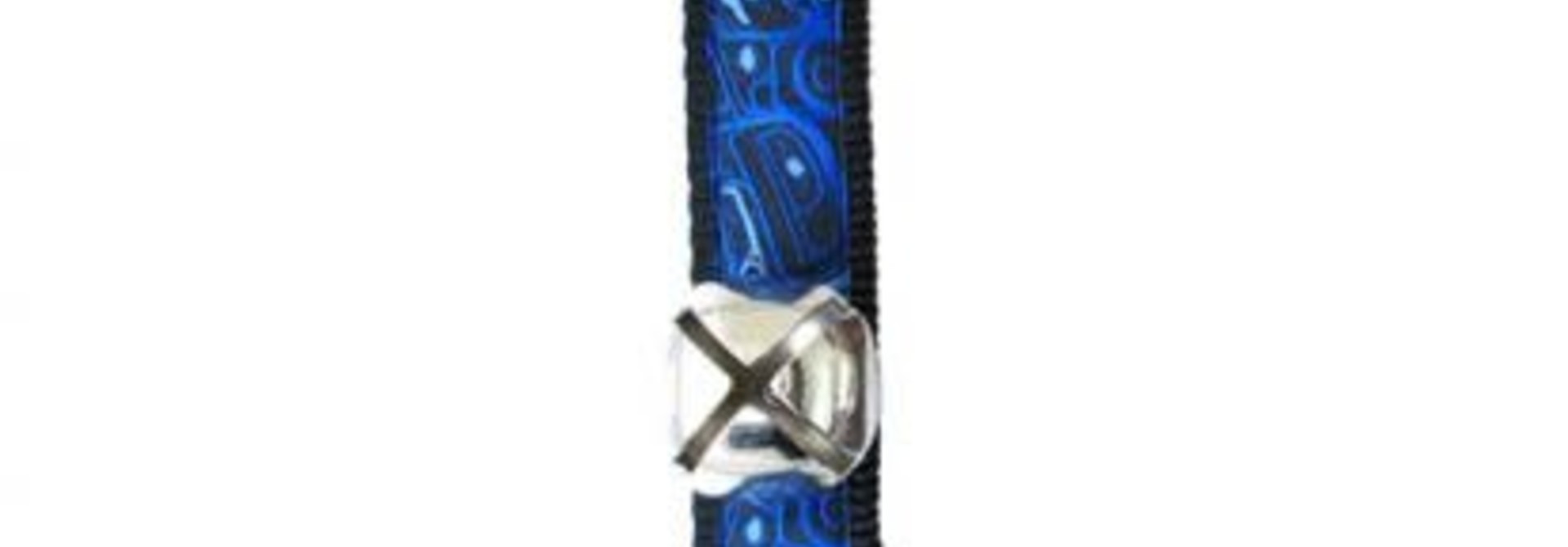Large Bear Bells with Frog Box design (blue) by artist Bill Helin.