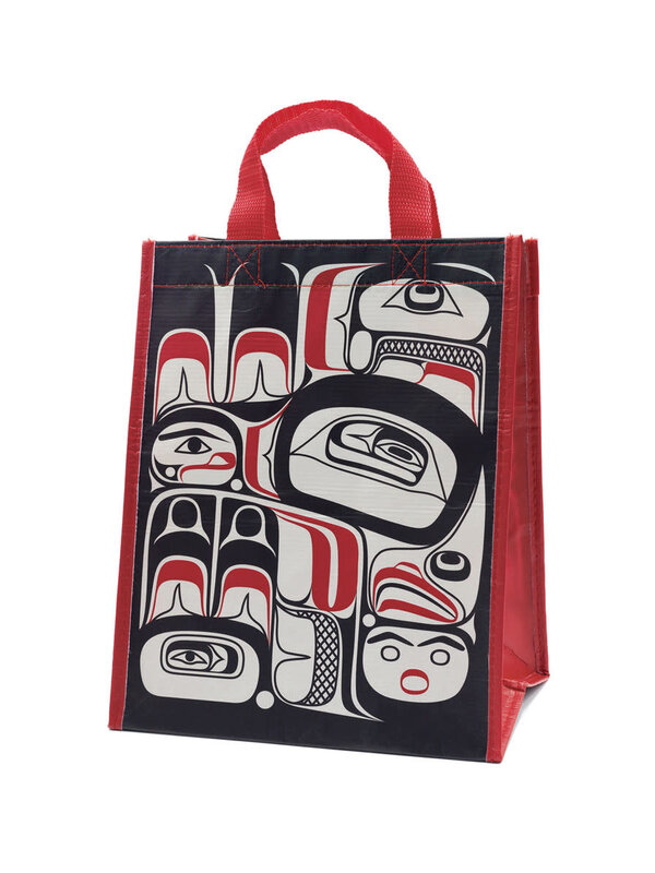 Native Northwest Eco Bag Small - Eagle Vision by Allan Weir