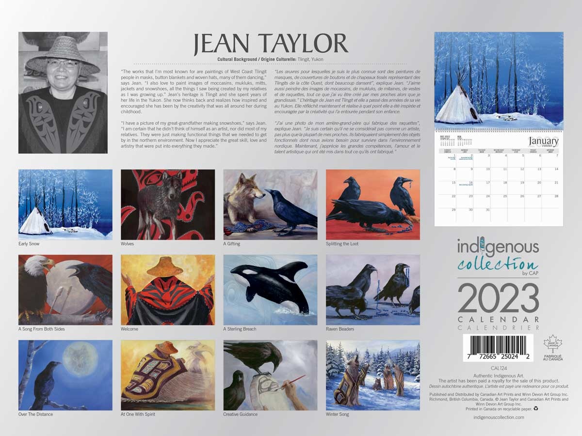 2023 Calendar - by Jean Taylor-2
