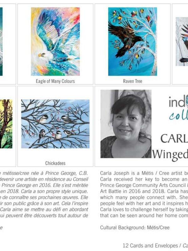 Boxed Art Cards- Winged Messengers - Carla Joseph