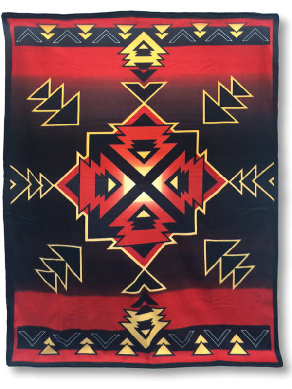 Premium Fleece Blanket -Hogan Red