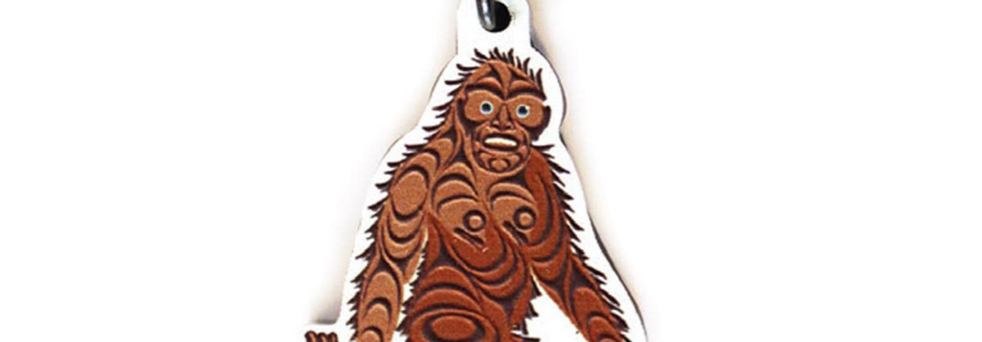 Keychain - Sasquatch by Francis Horne Sr.