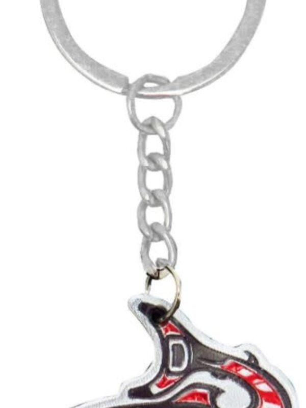 Jamie Sterritt Salmon Metallic Key Chain