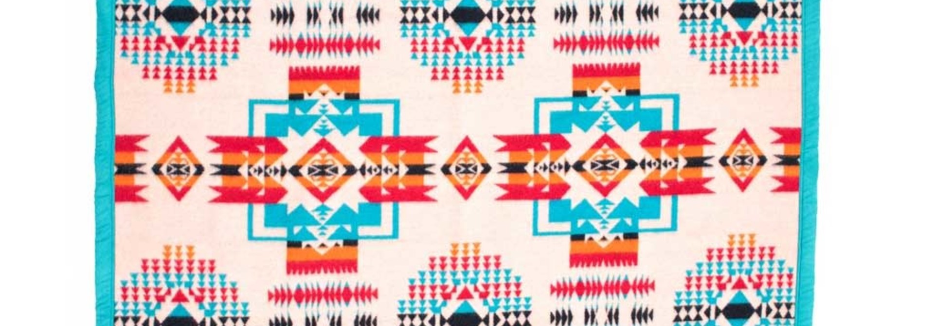 Queen Cotton Boy Chief Blanket - Salmon Pink