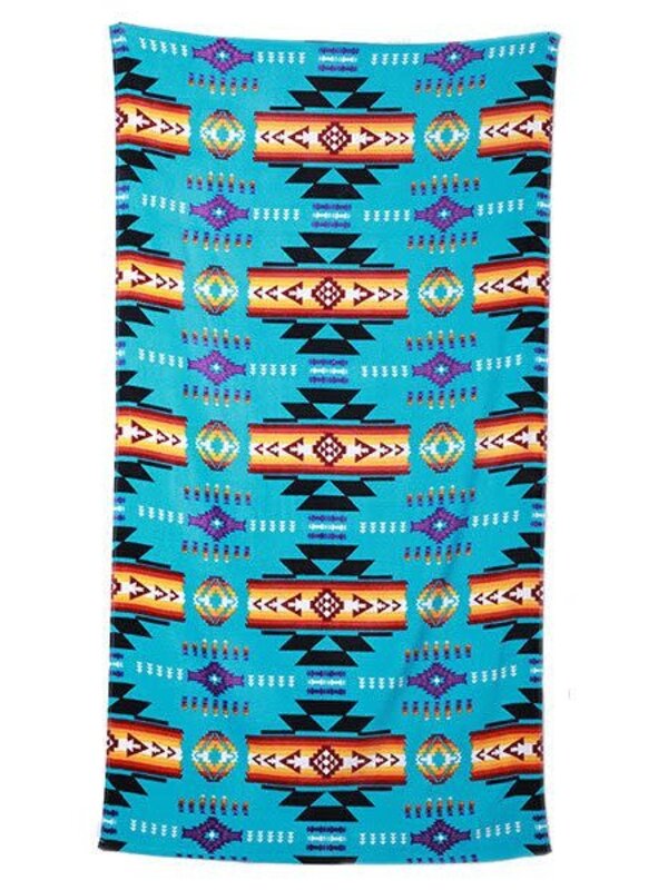 Oversized Beach Towel - Turquoise