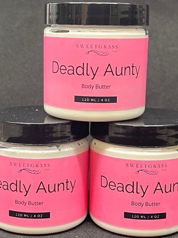 Deadly Aunty Body Butter by Sweetgrass Soap