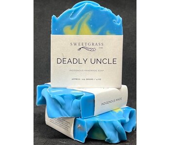 4oz  Soap Deadly Uncle  by Sweetgrass Soap