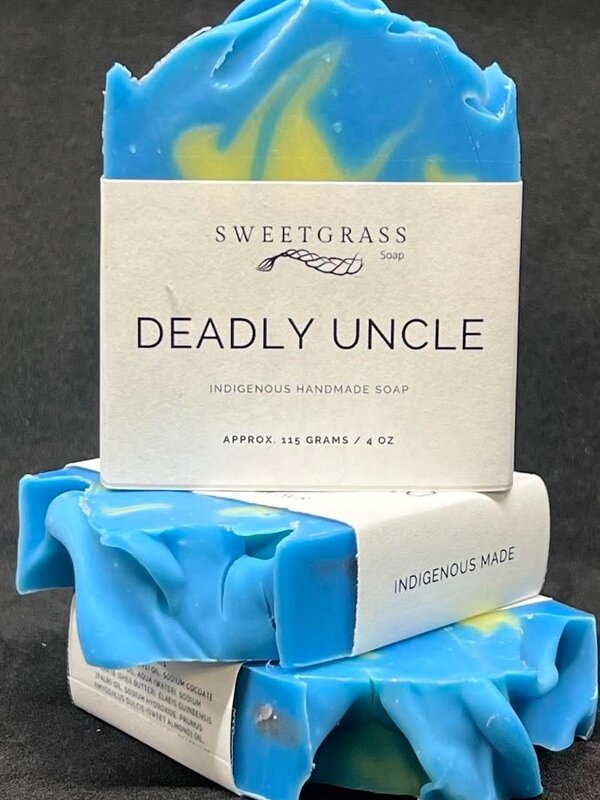 4oz  Soap Deadly Uncle  by Sweetgrass Soap