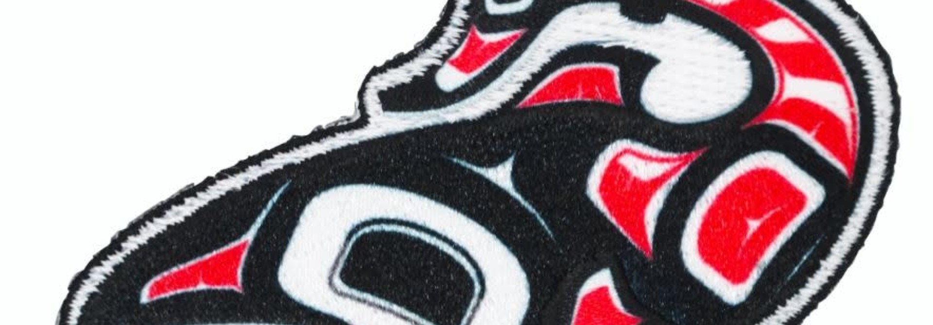Jamie Sterritt Salmon Iron-on Patch