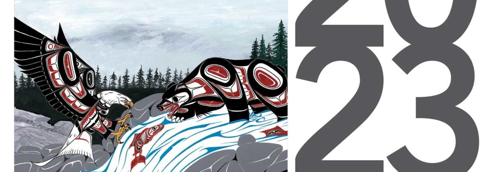 2023 Desk Calendar- Art featuring Richard Shorty