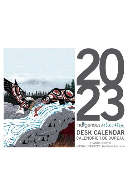 2023 Desk Calendar- Art featuring Richard Shorty