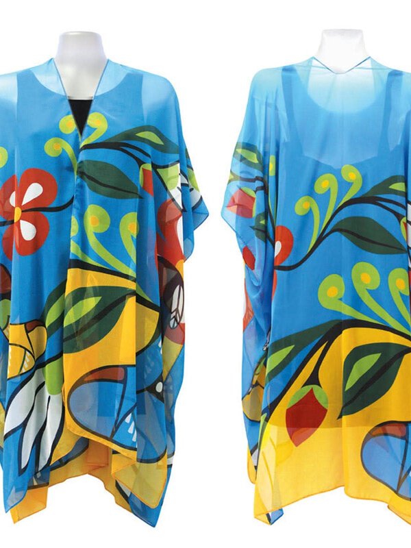 Sheer Fashion Wrap - Her Jingle Dress by Sharifah Marsden