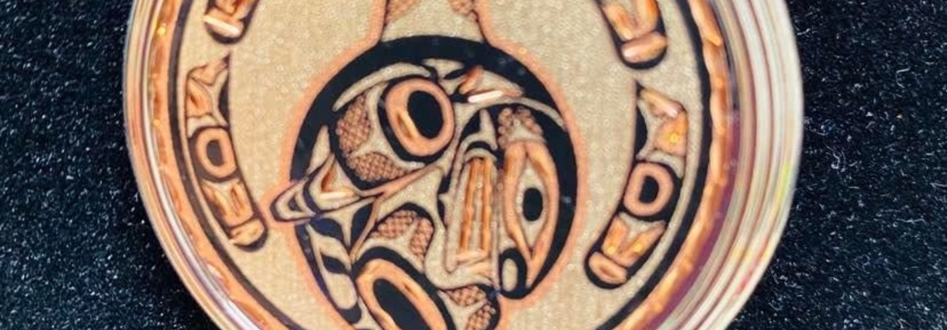 Decorative Bolo Tie- Orca