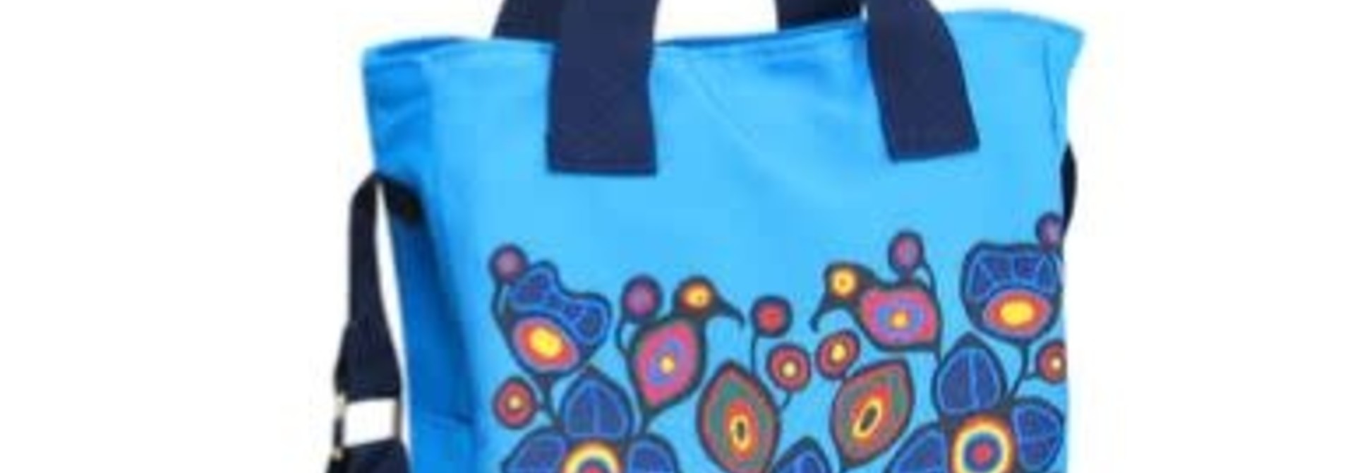 flowers & birds shoulder bag
