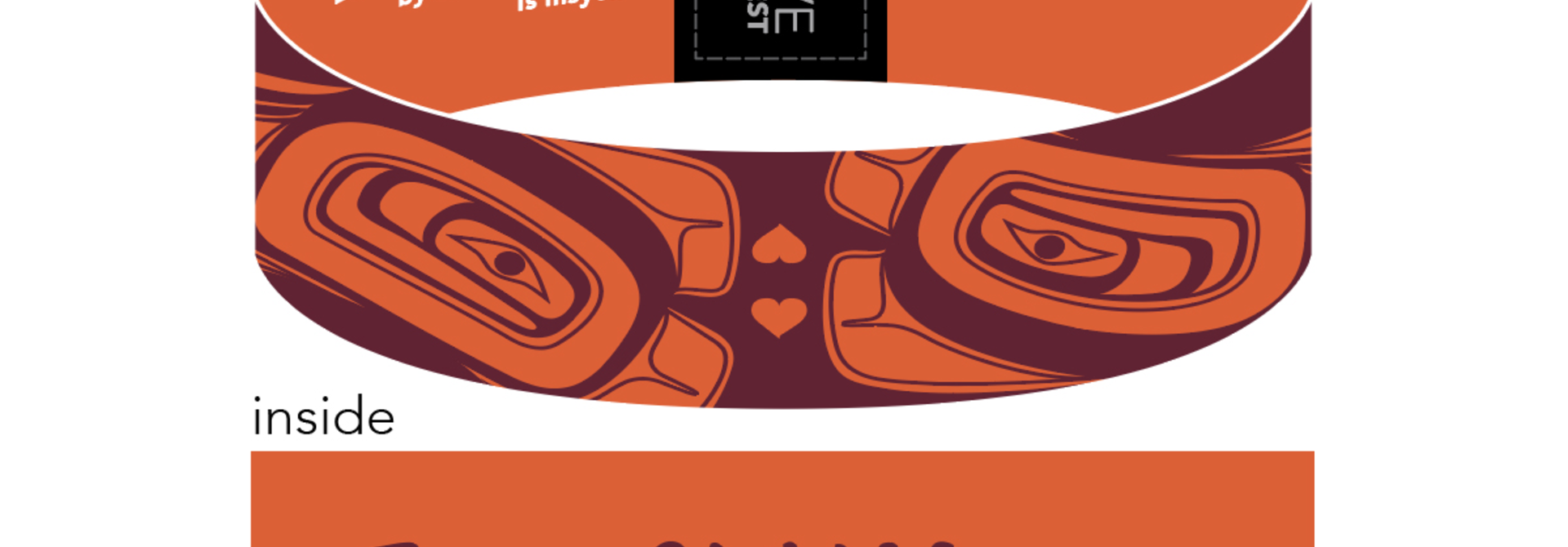 Every Child Matters Orange Shirt Day Inspirational Wristband - 1" Wide