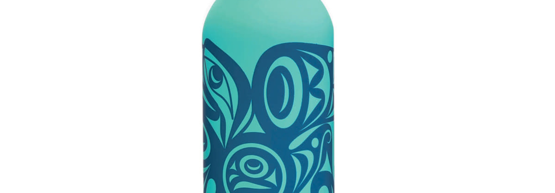 Water Bottle - Salish Eagle by Joe Wilson-Sxwaset