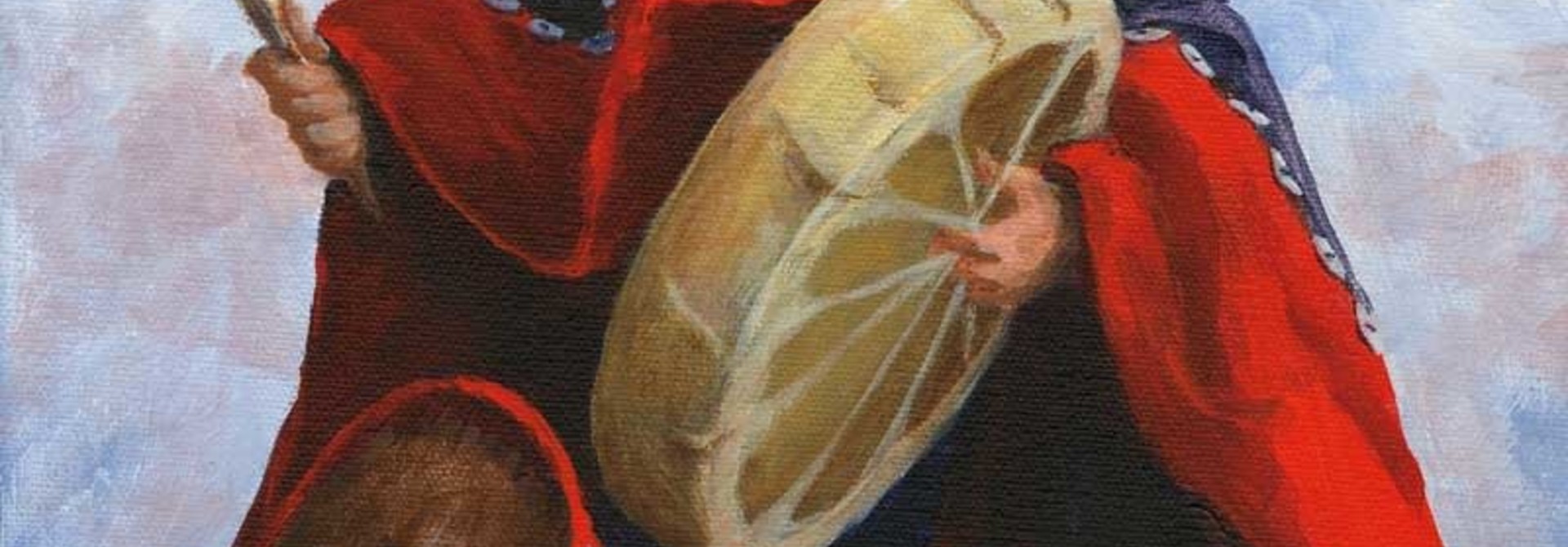 8x10 Wood Plaque- Student of His Culture- Jean Taylor
