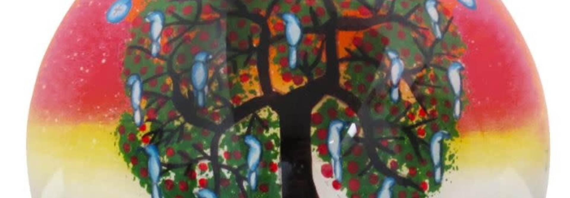 Glass Ornament- Tree of Life- James Jacko