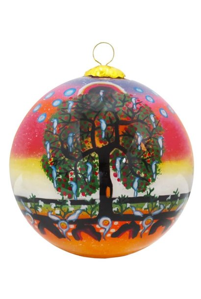 Glass Ornament- Tree of Life- James Jacko