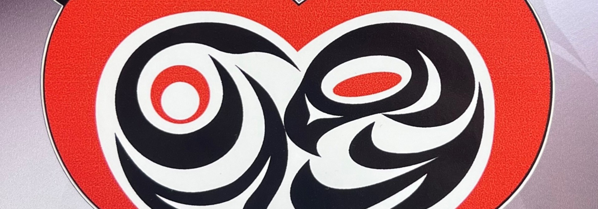 4"x4" Every Child Matters Heart - Jason Roberts- Kwa:y Designs