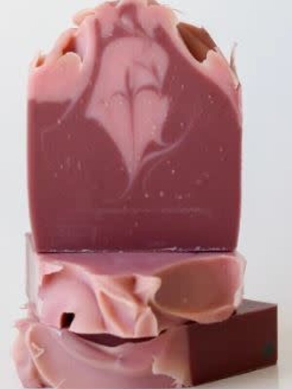 4oz Soap Raspberry Vanilla  by Sweetgrass  Soap