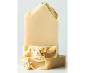 4oz Soap Oatmilk & Honey- Sweetgrass Soap