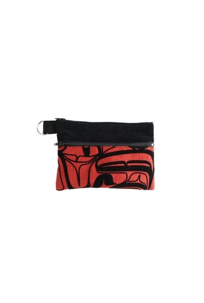 Eagle Zip Pouch Red-Kelly Robinson