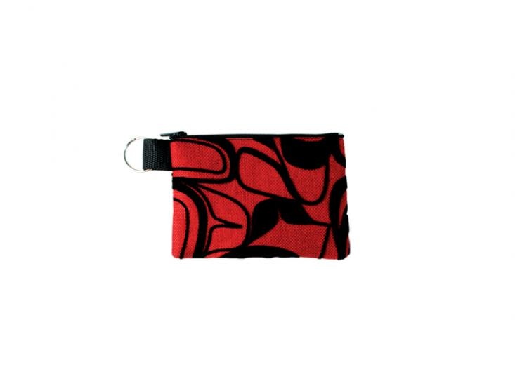 Eagle Coin Purse Red- Kelly Robinson-1