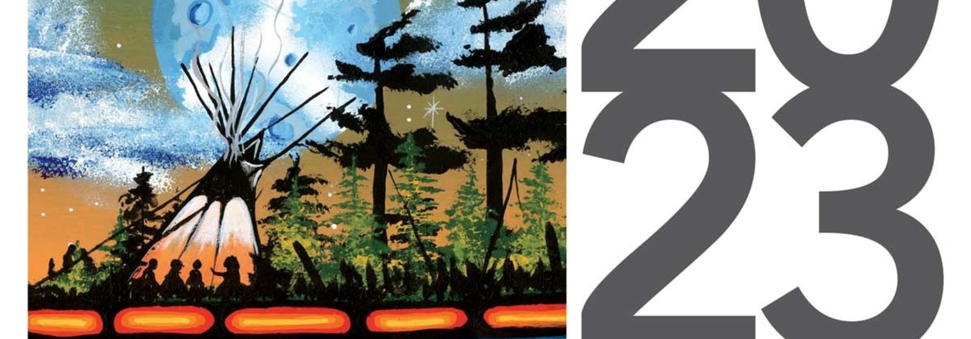 2023 Desk Calendar - Artwork by William Monague