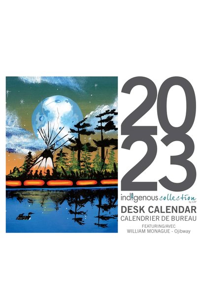 2023 Desk Calendar - Artwork by William Monague