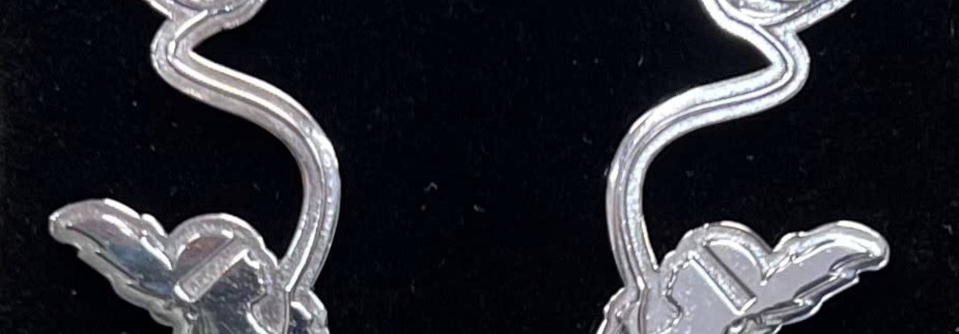 Hand crafted Silver Chantelly- Balloon girl _ Gerren Peters