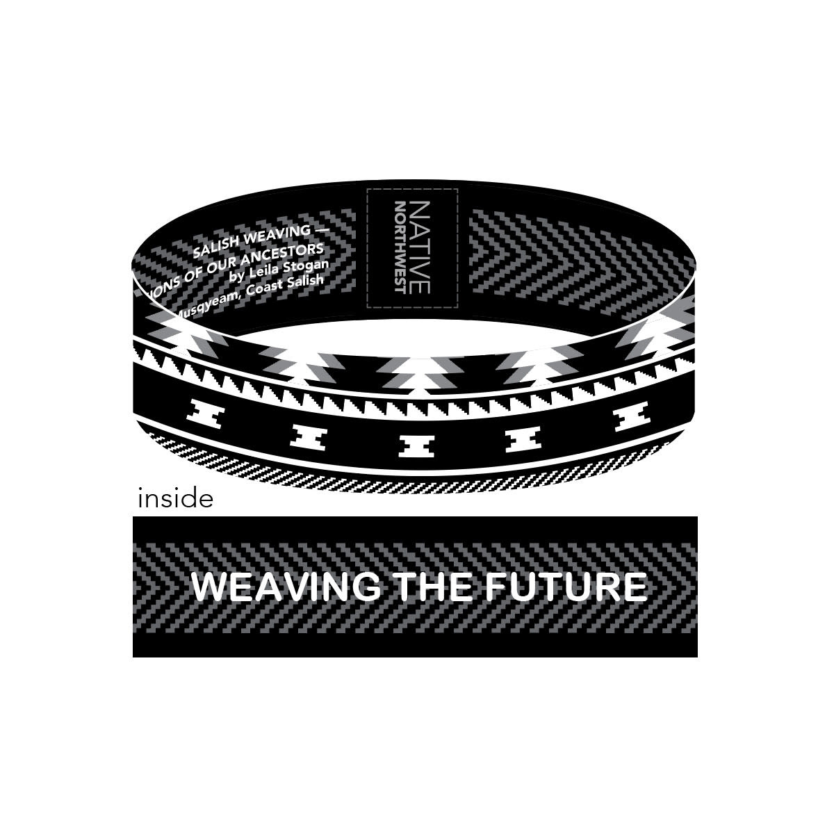 Inspirational Wrist Band- Weaving The Future-1