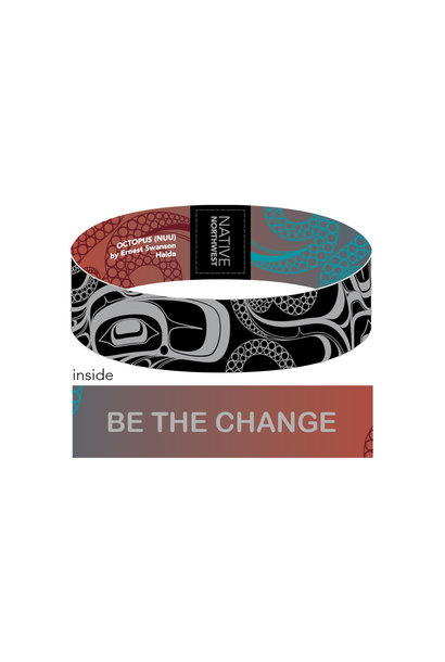Inspirational Wrist Bands- Be The Change