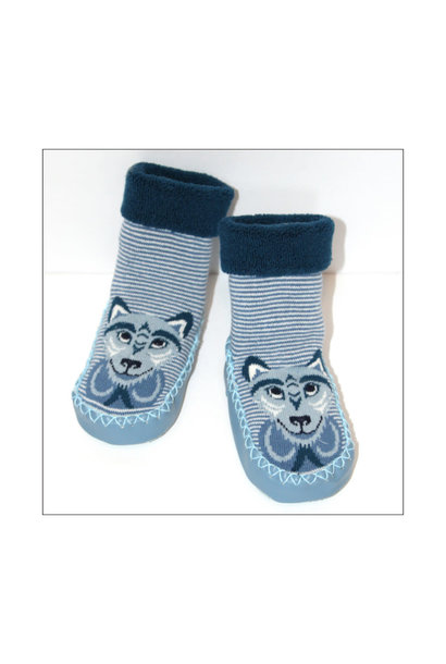 Baby Booties - Wolf by Simone Diamond