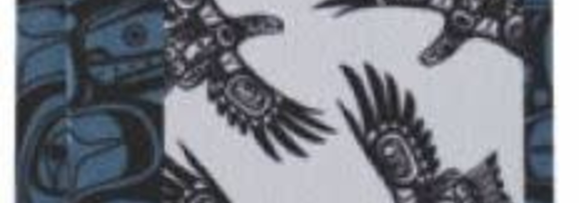 Blanket Coasters set of 2 - Soaring Eagle by Corey Bulpitt