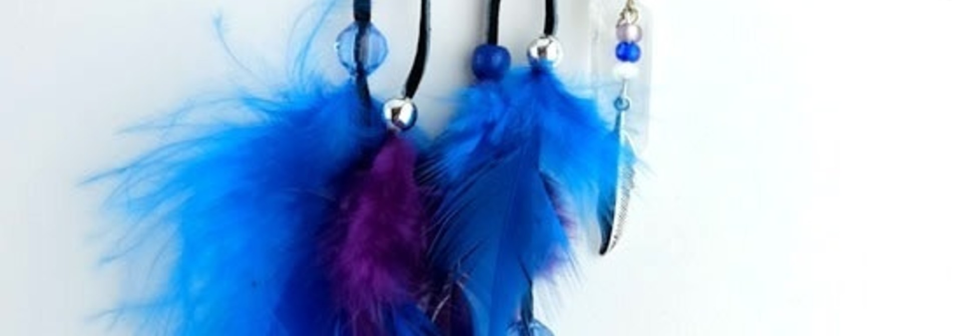 2" Black Magical Dream Catcher