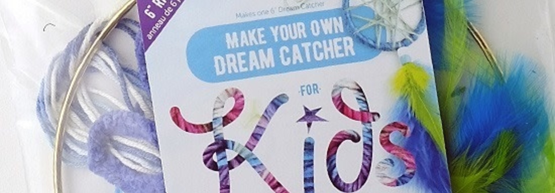 6" dream catcher kit for kids