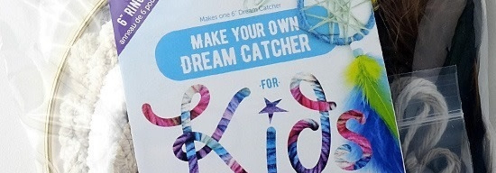 6" dream catcher for kids Natural
