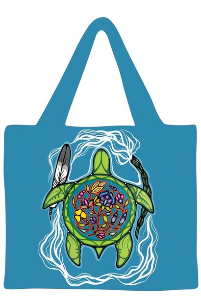 Reusable bag - Prayers For Turtle Island- Jackie Traverse