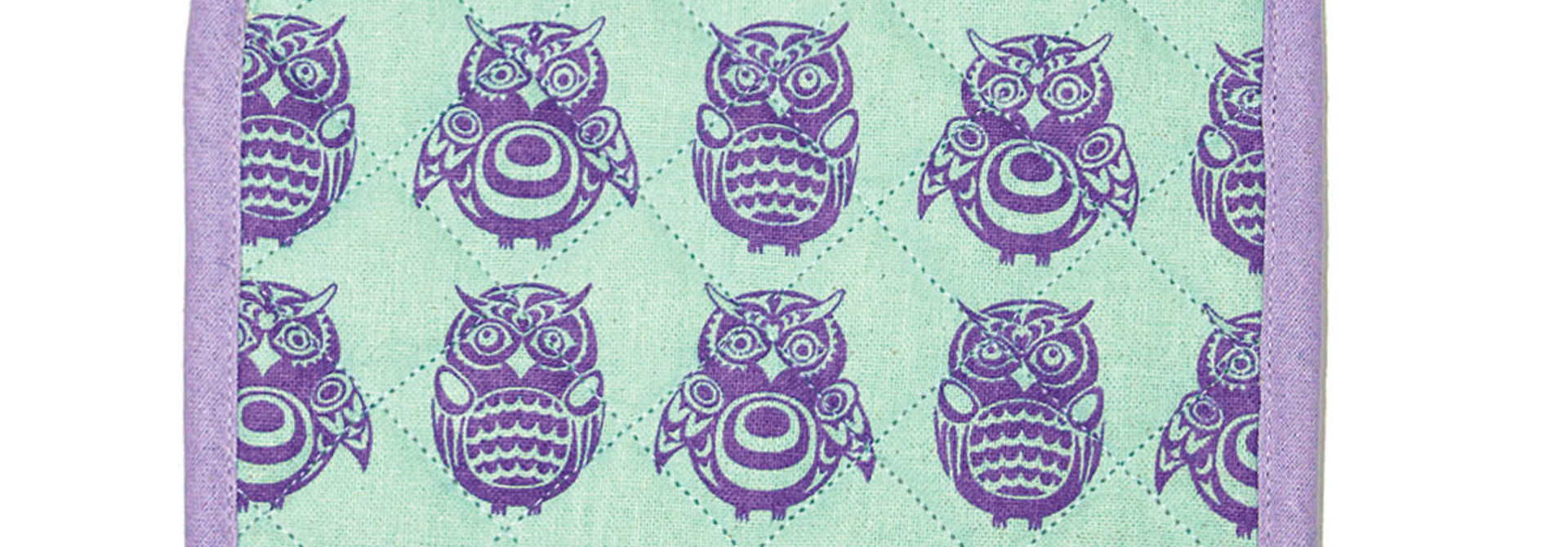 Potholder - Owls - Simone Diamond