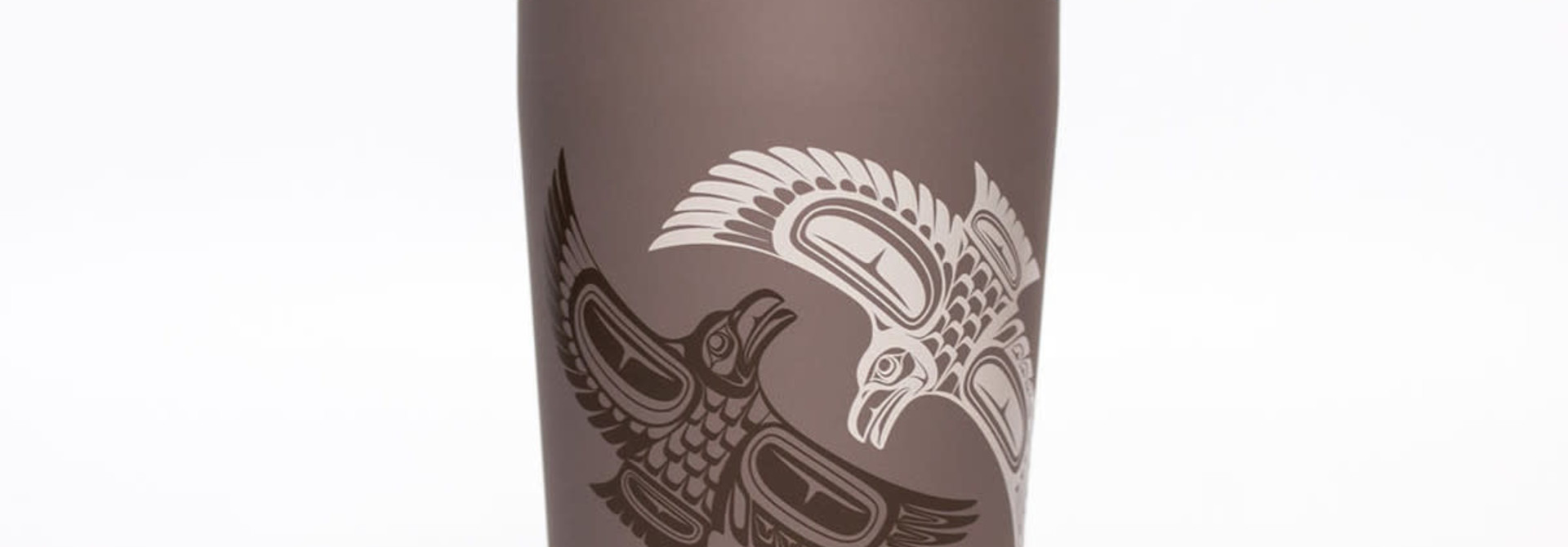 12 oz Cork Base Travel Mugs - Raven - Paul Windsor