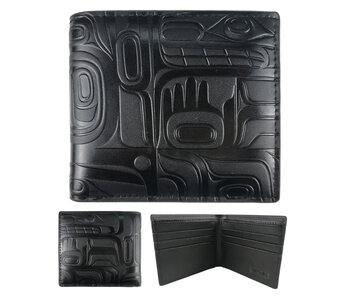 Leather Embossed Wallet - Tradition by Ryan Cranmer