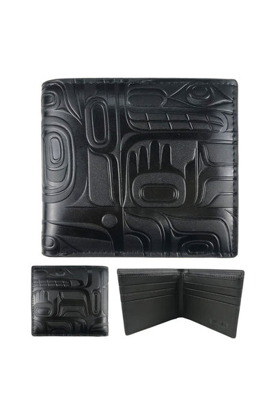 Leather Embossed Wallet - Tradition by Ryan Cranmer