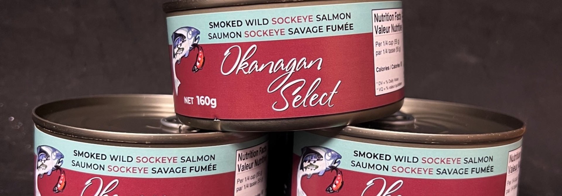 Okanagan Wild Smoked Sockeye Salmon - River Select