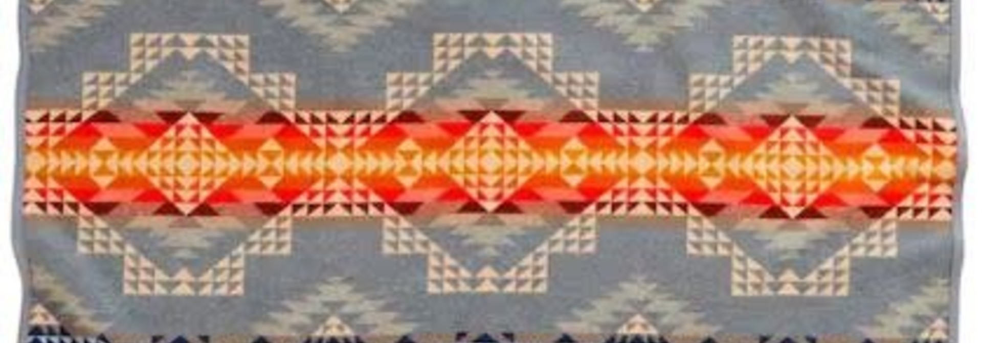 Pendleton Smith Rock Blanket Grey 64"x80"