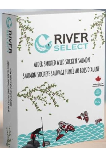 Alder Smoked Wild Sockeye Salmon  _ River Select