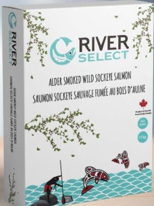 Alder Smoked Wild Sockeye Salmon  _ River Select