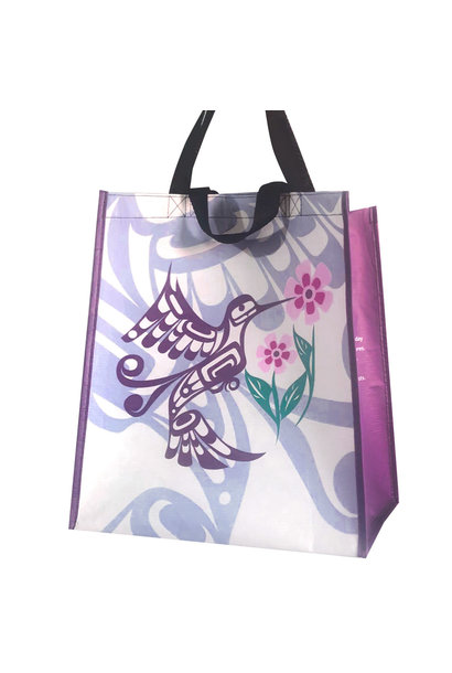 Eco Bag Large - Hummingbird by Francis Dick