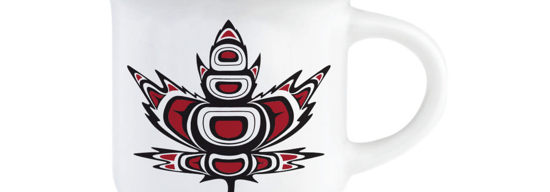 3oz. Ceramic Mug (Indigenous Maple) by Paul Windsor